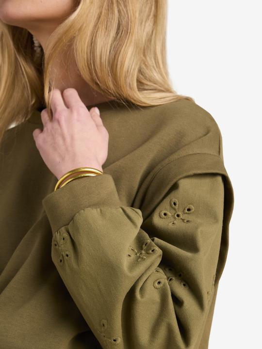 Immagine prodotto Envie de Fraise Umstands-Sweatshirt mit Materialmix (42)
