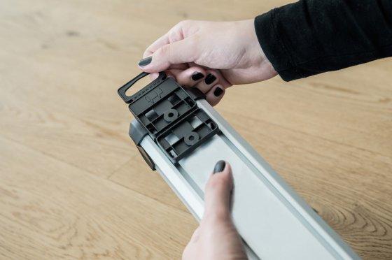 Produktbild Brennenstuhl 1391010601 Steckdosenleiste mit Schalter Silber-Schwarz Schutzkontakt 1 St. (6 x, CEE 7/3, 5 m)