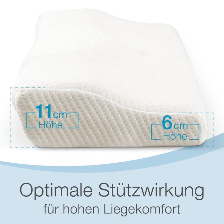 Produktbild Bestschlaf Anti-Schnarch Kissen »Visko« (35 x 60 x 11 cm)