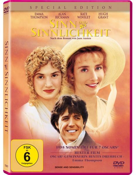 Produktbild Sinn und Sinnlichkeit amaray pink-edition (DVD, 1995, Deutsch, Französisch, Englisch)