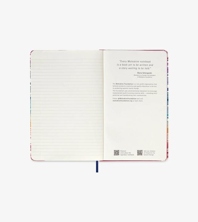 Actual product image Moleskine Notebook red (A5, Checked, Hardcover)