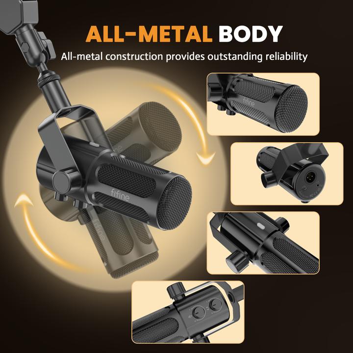 Image du produit Fifine Tank6 Dynamic Microphone