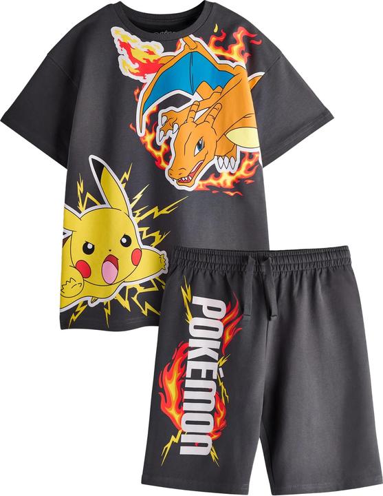 Immagine prodotto Pokémon Completo Maglietta e Pantaloncino Pikachu e Charizard Ragazzi (158, 164)