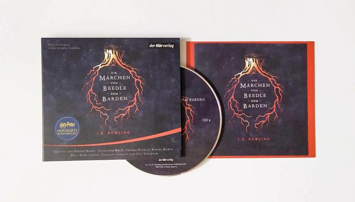 Produktbild Die Märchen von Beedle dem Barden (J.K. Rowling, Simone Kabst, Klaus Fritz, Uve Teschner, Cathlen Gawlich, Deutsch)