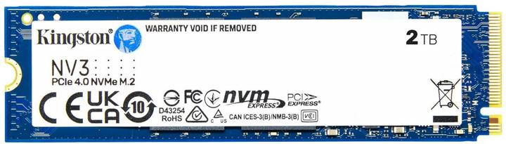 Produktbild Kingston NV3 (2000 GB, M.2 2230)