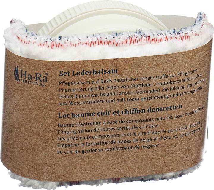 Immagine prodotto Ha-Ra Lederbalsam 180ml mit Lederpflegetuch (1 x, 180 ml)