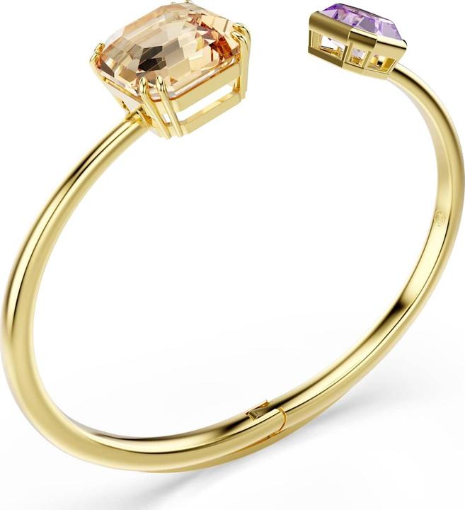 Actual product image Swarovski Millenia Armreif Oktagon Schliff Mehrfarbig Goldlegierungsschicht (16.50 cm, Swarovski Metal)