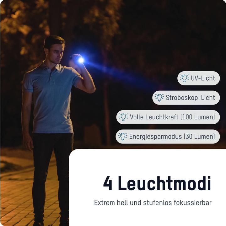 Produktbild Ansmann Taschenlampe Action 400 UV (3.75 cm, 100 lm)