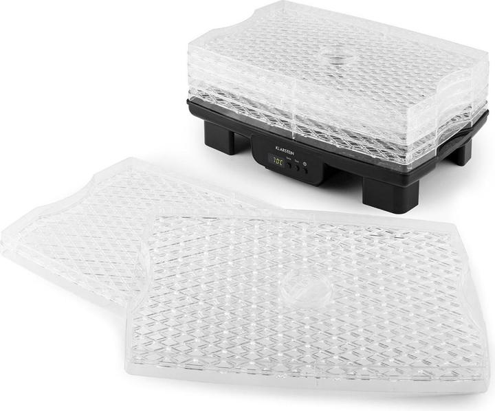Actual product image Klarstein Bananarama black dehydrator6 shelves