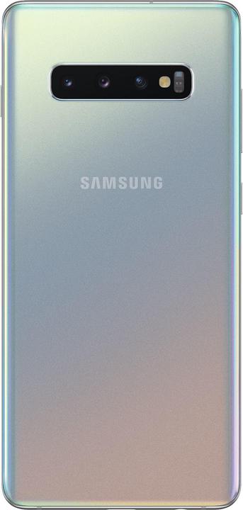 Image du produit Samsung Galaxy S10+ (128 Go, Silver, 6.40", Double SIM hybride, 16 Mpx, 4G)