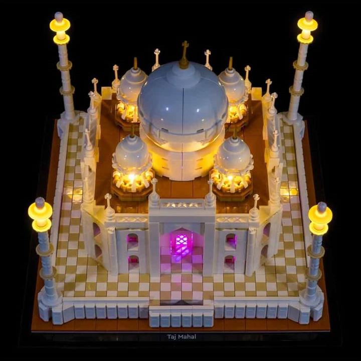 Actual product image Light my bricks LED Light Set for LEGO Taj Mahal