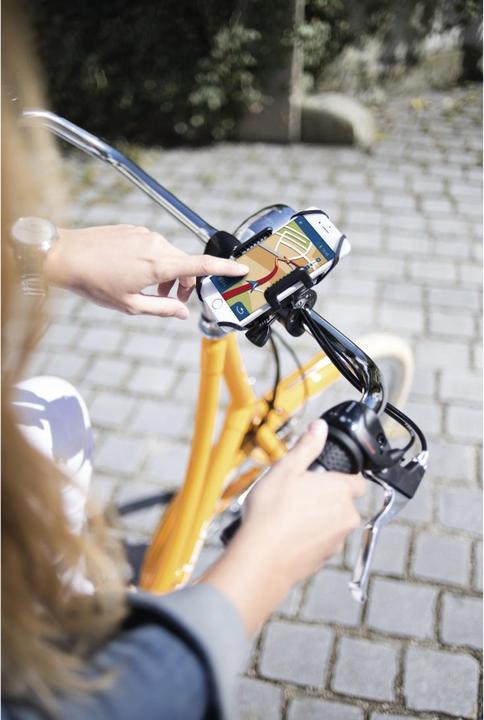 Actual product image Hama Universal smartphone bike holder