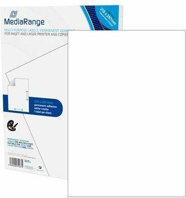 MediaRange Matt permanent adhesive