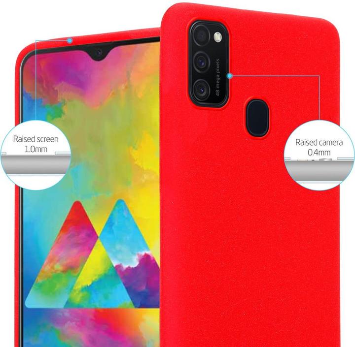 Actual product image Cadorabo TPU Frosted Cover (Samsung Galaxy M30s, Samsung Galaxy M21)