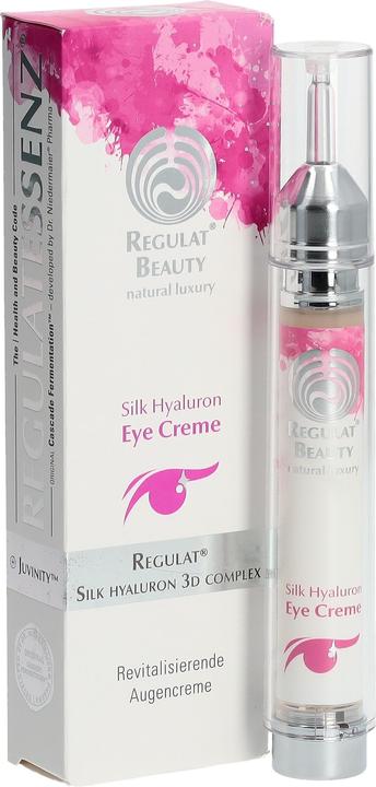 Dr. Niedermaier natural luxury Regulat Beauty - Silky Hyaluron Eye Creme (Crème, 15 ml, Tag + Nacht)