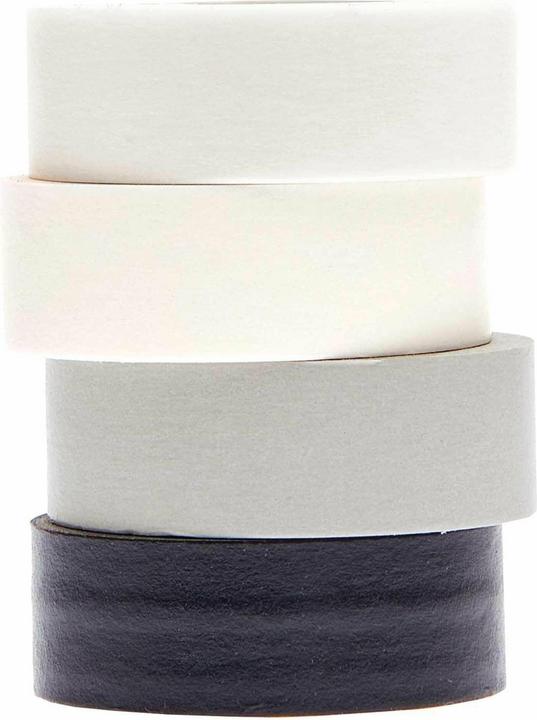 Rico Design Tape Set, noir & blanc FSC MIX.300268