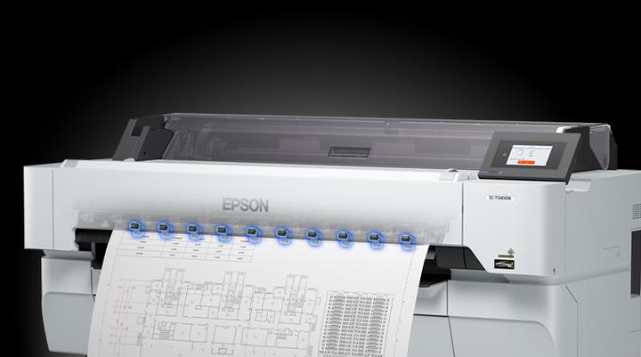 Actual product image Epson SureColor SC-T5400M (Ink, Colour)