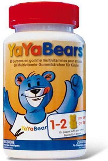Produktbild YaYa Gummibären Multivitamin o Zucker (60 Stück, Snacks, 172 g)