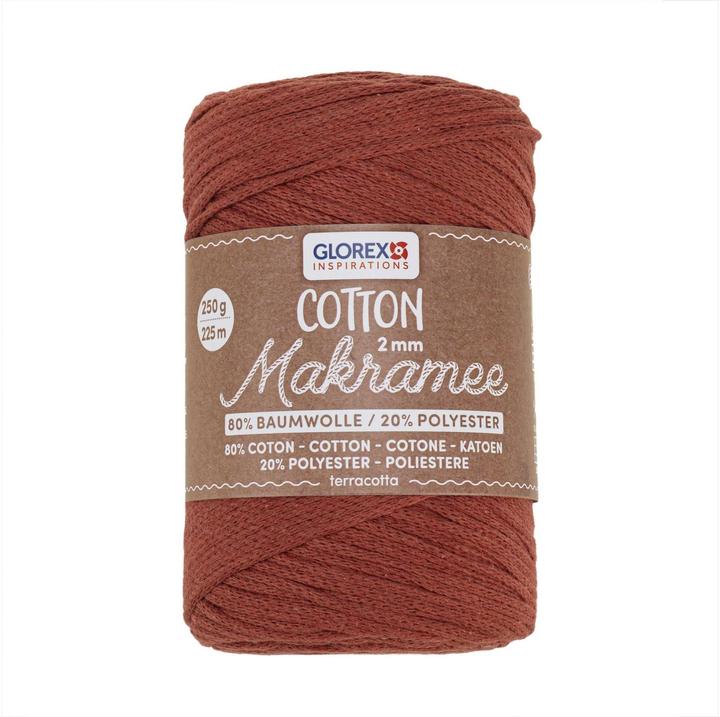 Produktbild Glorex Makramee Cotton 2mm 250g (225 m)