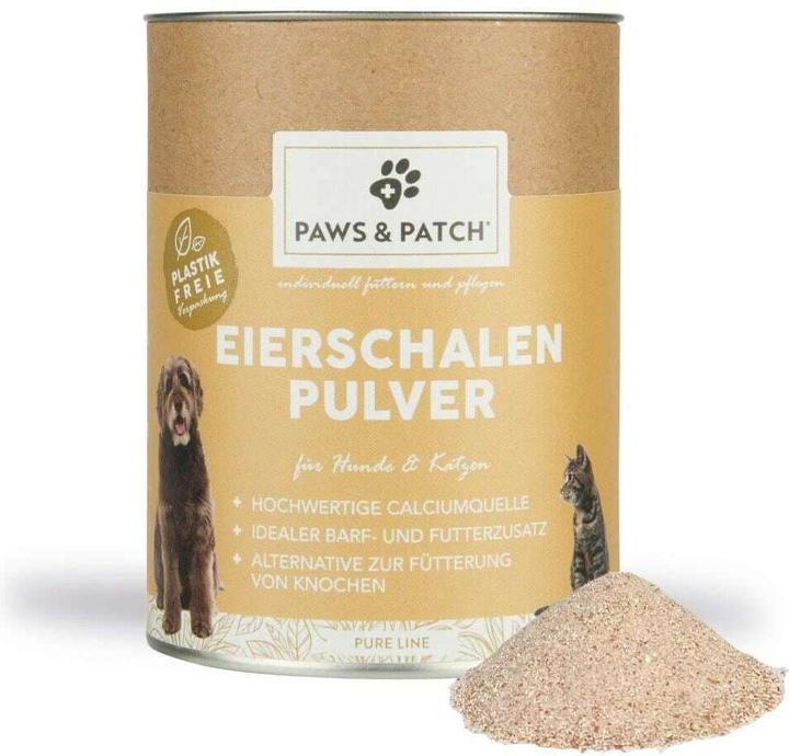 Paws & Patch Paws and Patch Eierschalen Pulver Hunde/Katzen (350g) (Adult, 1 Stk., 350 g)