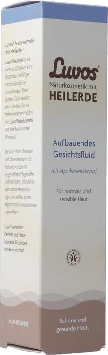 Luvos Aufbauendes Gesichtsfluid Naturkosmetik mit Heilerde (50 ml, Gesichtsfluid)