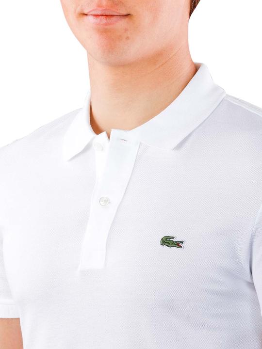 Actual product image Lacoste Polo Shirt Slim Short Sleeves blanc (3XL)