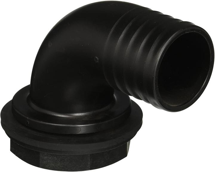 Produktbild Garantia Graf 330043 Regentonnenüberlaufbogen 2" inkl. Dichtung und Kontermutter