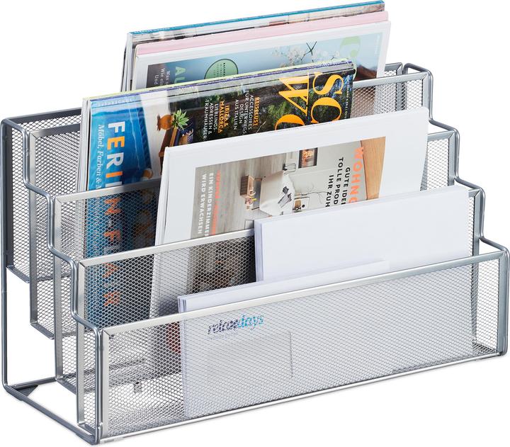 Produktbild Relaxdays Zeitschriftenhalter (45 x 18 x 26 cm)