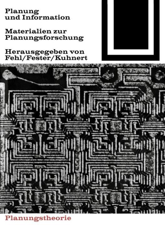 Actual product image Planung und Information (Gerhard Fehl, Nikolaus Kunert, Mark Fester, 1972)