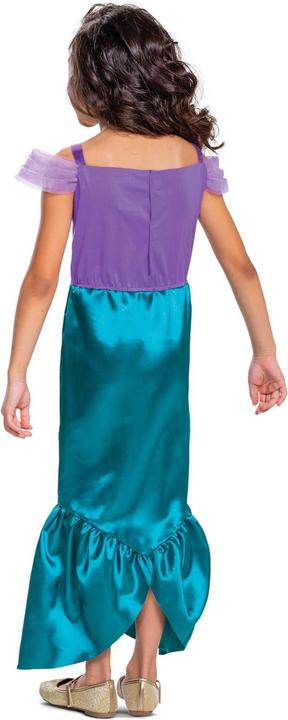 Actual product image The Little Mermaid Girls Basic Plus Ariel Costume Dress (110, 116)