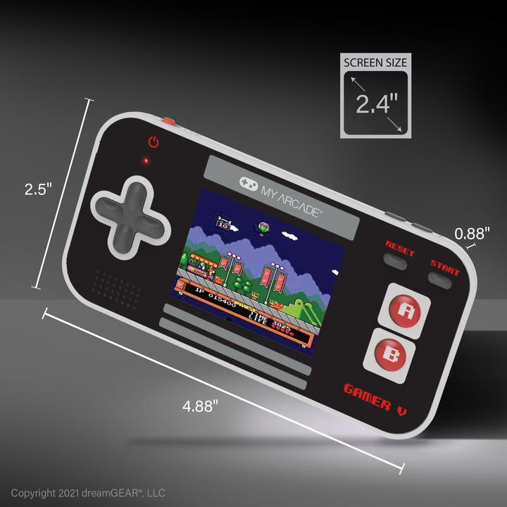 Actual product image MyArcade MY ARCADE, GAMER V CLASSIC (220 GAMES IN 1), BLACK/GRAY/RED