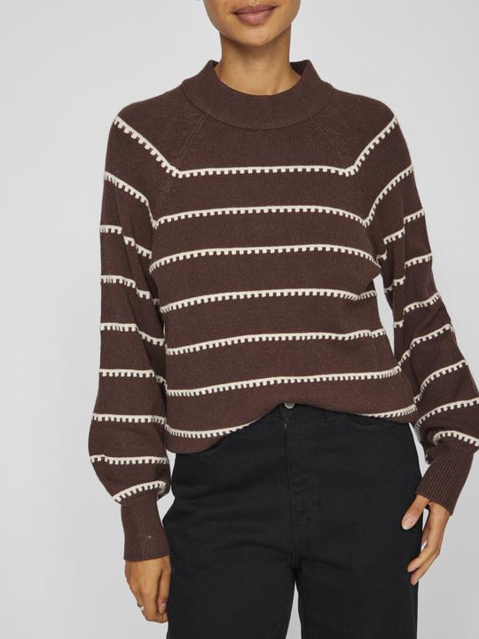 Image du produit Vila Pull en maille rayée (XS)