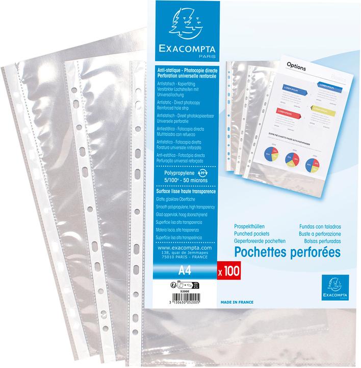 Actual product image Exacompta Brochure pockets (A4, 1 x)