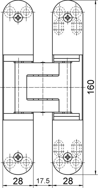 Immagine prodotto Simonswerk Nastri per oggetti TECTUS TE 340 3D FR