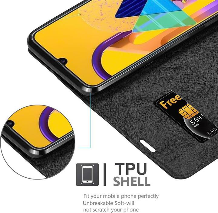 Immagine prodotto Cadorabo Copertina magnetica invisibile del libro (Samsung Galaxy M30s, Samsung Galaxy M21)