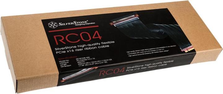 Produktbild Silverstone SST-RC04B-400, Riser Kabel, 40cm