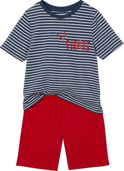 Image du produit Vertbaudet 2er-Pack Jungen Sommer-Schlafanzüge PIRAT mit Recycling-Baumwolle (110)