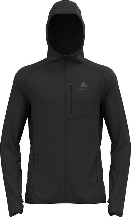 Immagine prodotto Odlo Felpa a strato medio con cappuccio e zip intera ASCENT MICRO PW 125 (XXL)