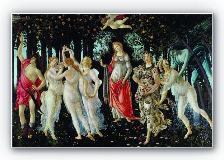 Actual product image Trenddeko Botticelli - Spring (40 x 60 cm)
