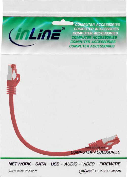 Immagine prodotto InLine Cavo patch (S/FTP, CAT6, 0.30 m)