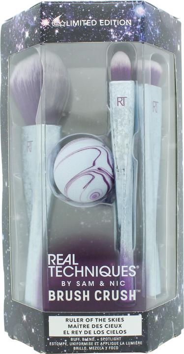 Actual product image Real Techniques Brush Crush Volume 2 Buff, Blend + Spotlight (Set)