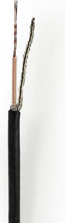 Produktbild Nedis Antennenkabel auf Rolle RG174 50 Ohm Einzeln geschirmt 100.0 m Koax PVC Schwarz Rolle (50 dB, Antennenkabel)