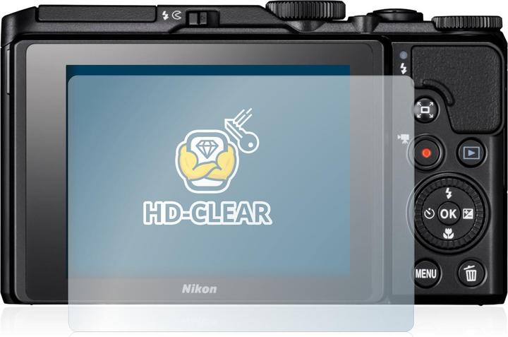 Produktbild BROTECT Schutzfolie Displayschutz Klar (Displayschutz, Coolpix A900)