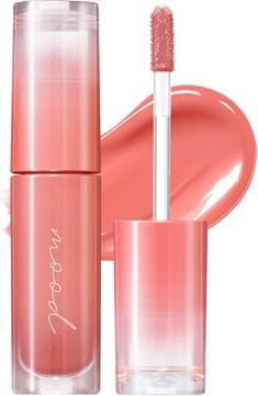 Peripera Ink Mood Glowy Tint Lip-Plumping Naturally Moisturizing Lightweight 02 Coral Influencer (02 Coral Influencer)