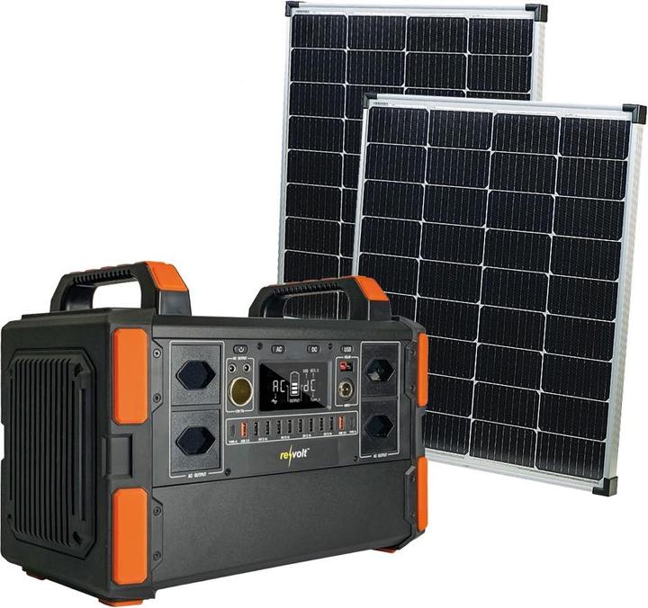 Image du produit Revolt Banque d'énergie & convertisseur solaire (1048 Wh, 16 kg)