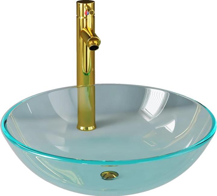 Immagine prodotto VidaXL Agosto (Lavello montato, 42 cm, 42 cm)