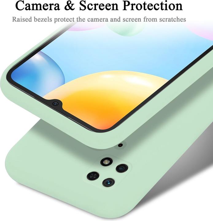 Produktbild Cadorabo TPU Liquid Silicone Case Hülle für Xiaomi RedMi 10C / POCO C40 (Xiaomi Redmi 10C, Xiaomi Poco C40)