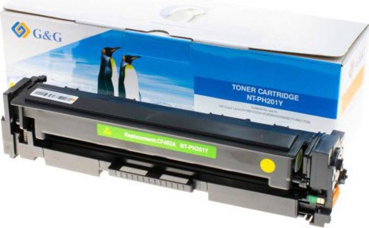 Immagine prodotto G&G Cartuccia toner sostituisce 201A, CF402A Giallo 1400 pagine (Y)