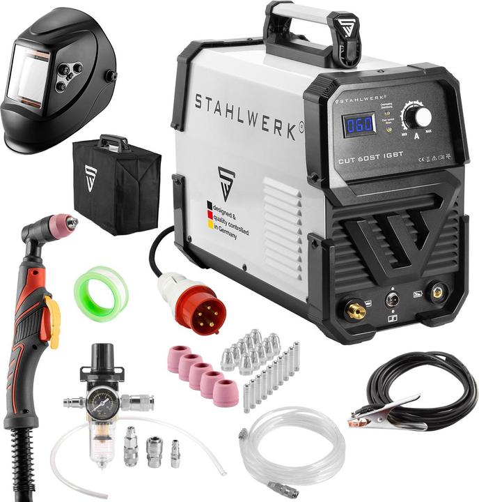 Actual product image Stahlwerk Plasma cutter CUT 60 ST IGBT with 60 ampere up to 24mm cutting capacity
