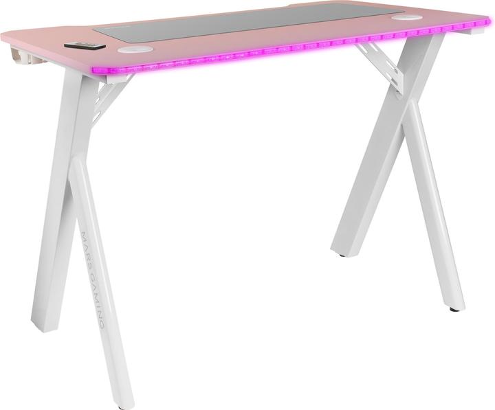 Image du produit Mars Gaming Bureau Gamer Mgd100 RGB (Rose/Blanc)